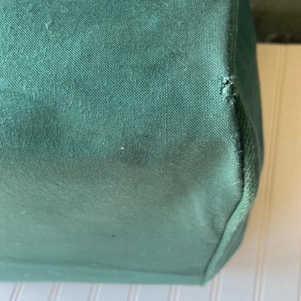 Vintage POLO Ralph Lauren Green Canvas Travel Bag